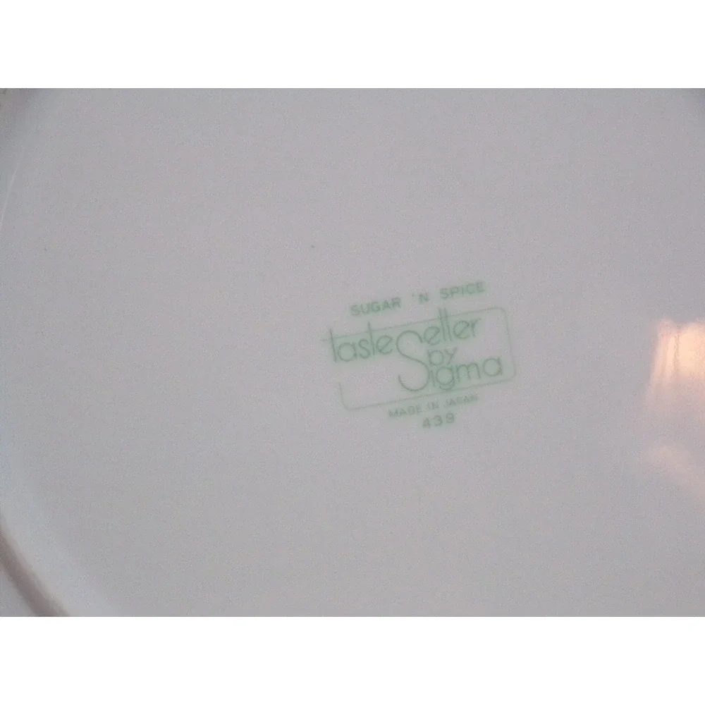 Sugar & Spice Japanese Luncheon Set Daisy Bright Wht Yellow Flower Service for 4